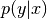 p(y|x)