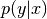 p(y|x)